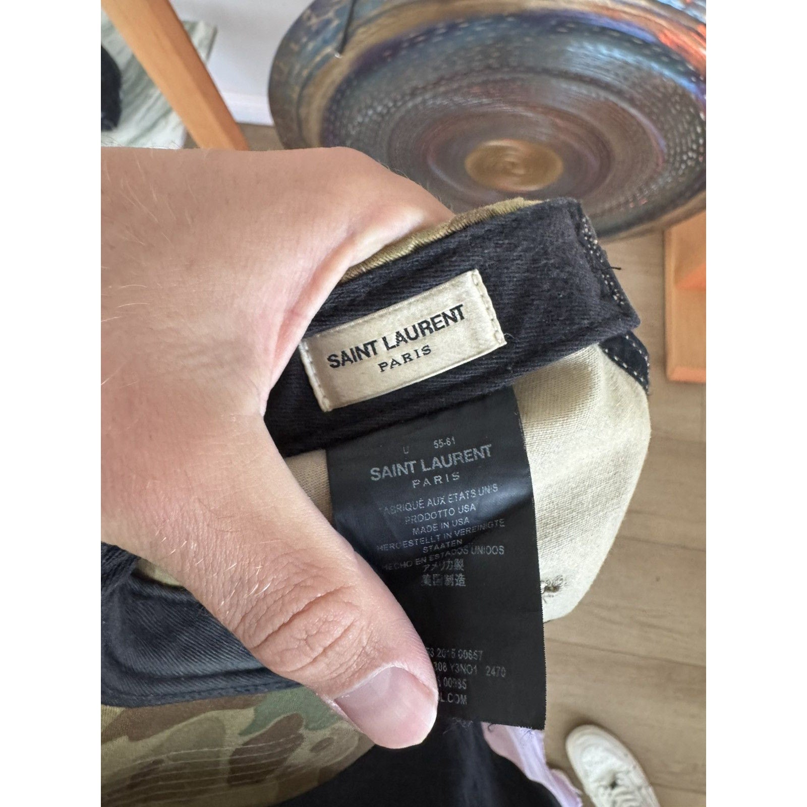 Saint Laurent Hedi Space Hat