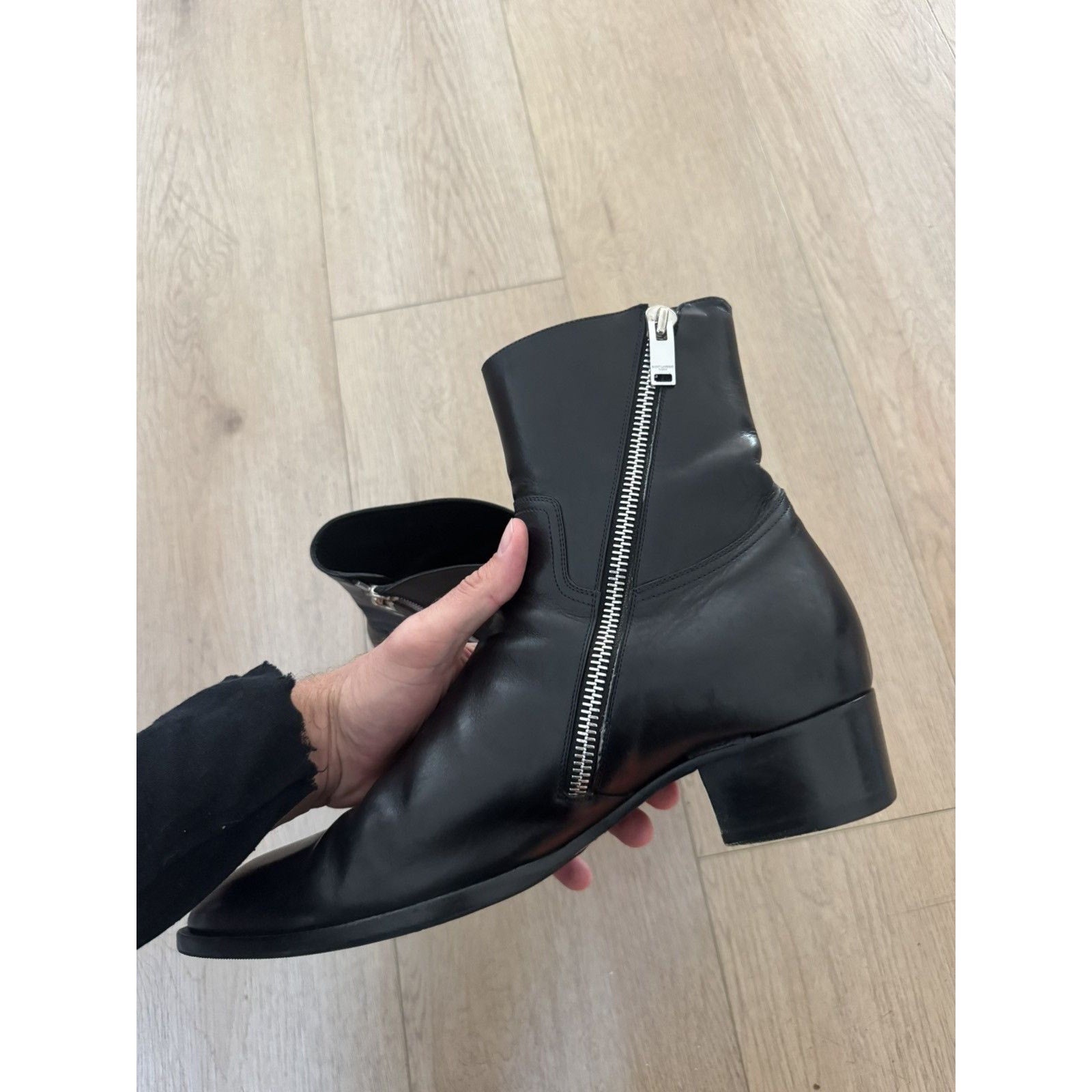 Saint Laurent FW13 Exposed zipper wyatts