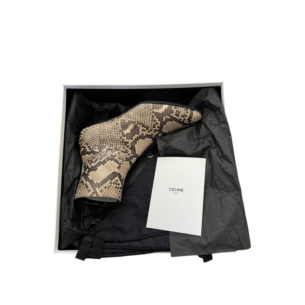 Celine Python Jacno boots