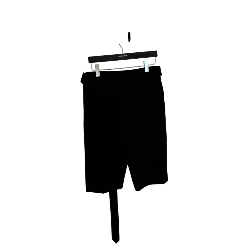 Saint Laurent Pleated Belted Suit shorts 48