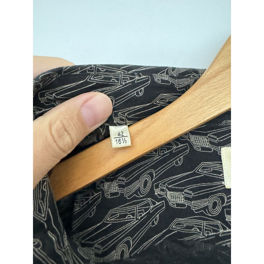 Saint Laurent Surf Sound Viscose Cars Cadillac shirt 42