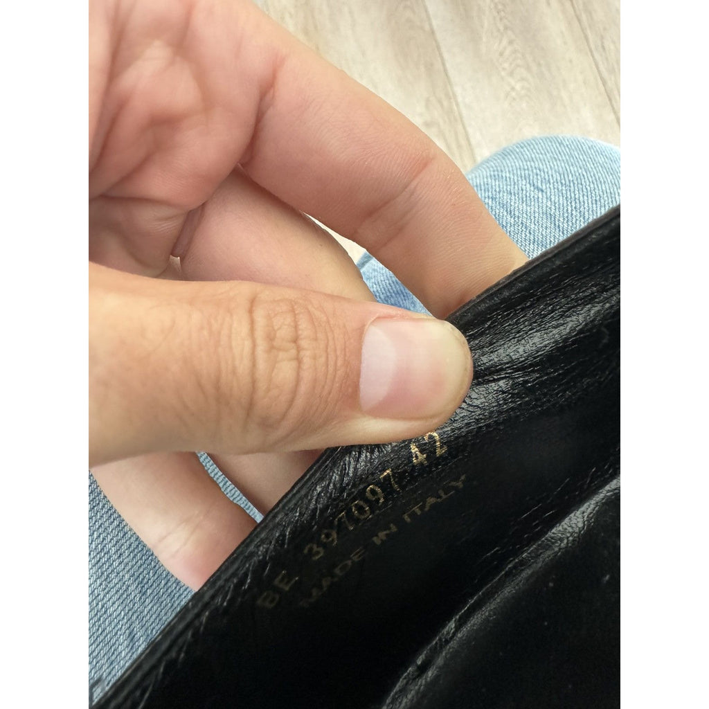 Saint Laurent Hedi Leather Creepers 42