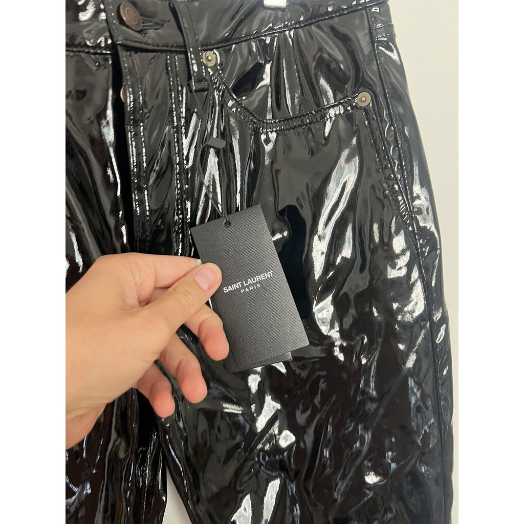 Saint Laurent BNWT Polythurane Pants 27