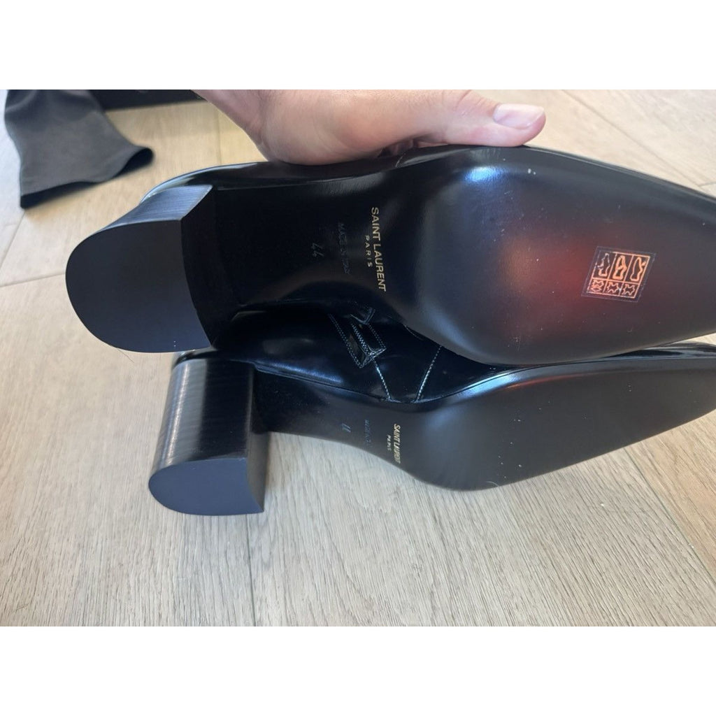 Saint Laurent New Arsun Boots Patent 44