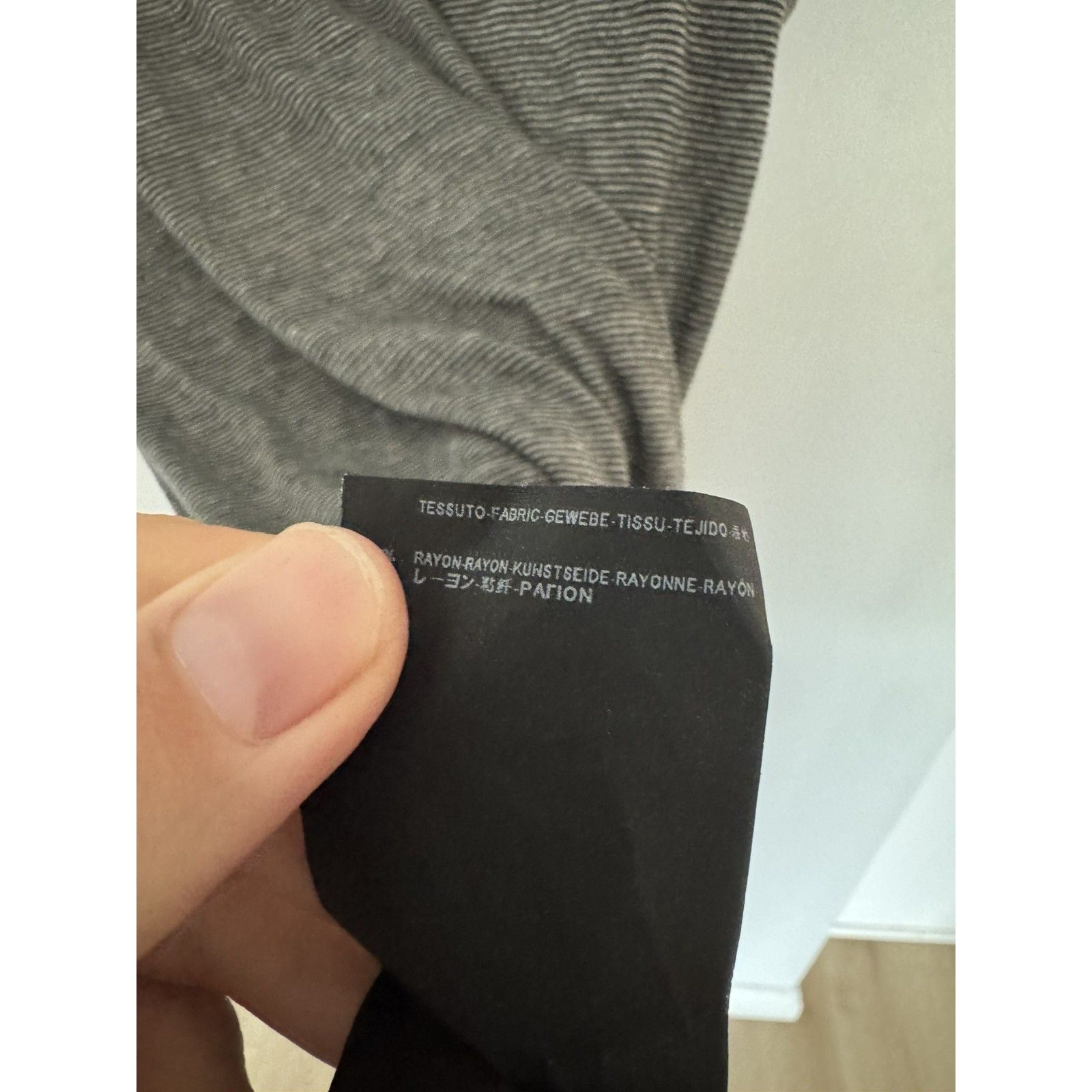 Saint laurent 2013 Rayon striped V neck XXXL