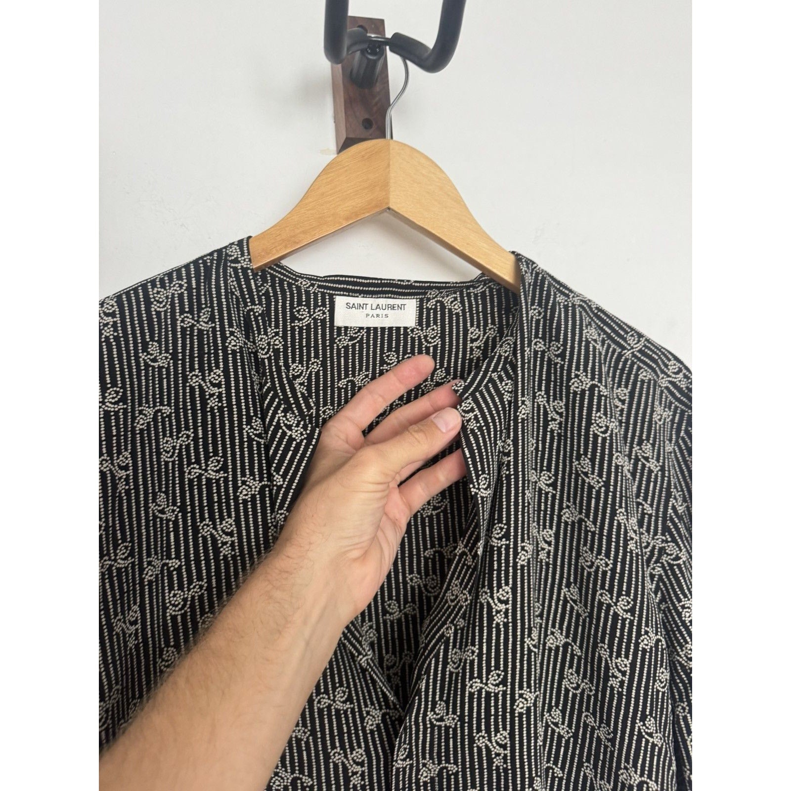 Saint Laurent Silk Tunic 40