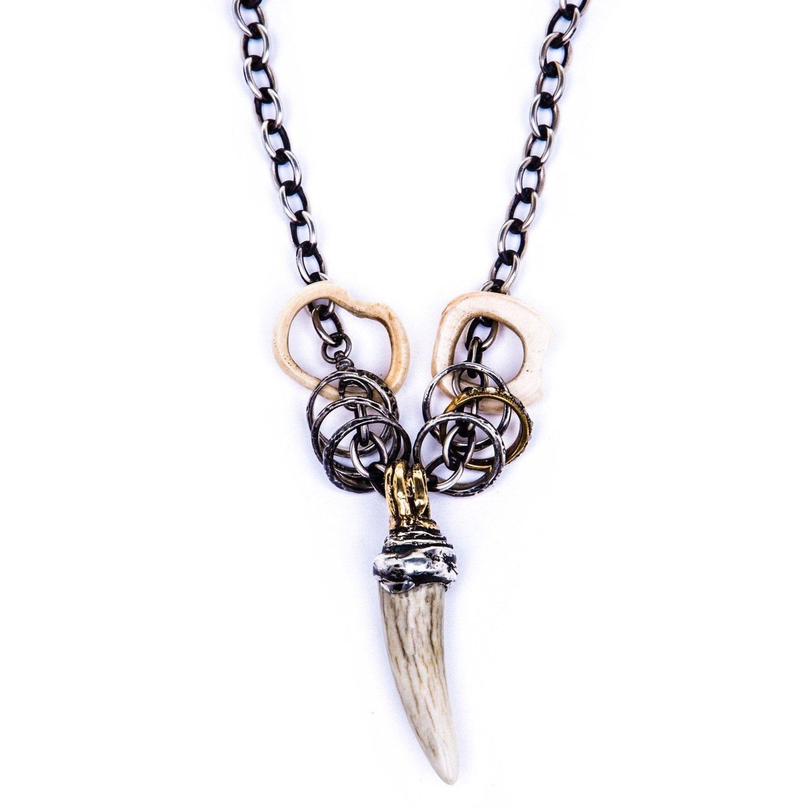 Rick Owens HUNROD Bone Stacking Necklace $17K MSRP