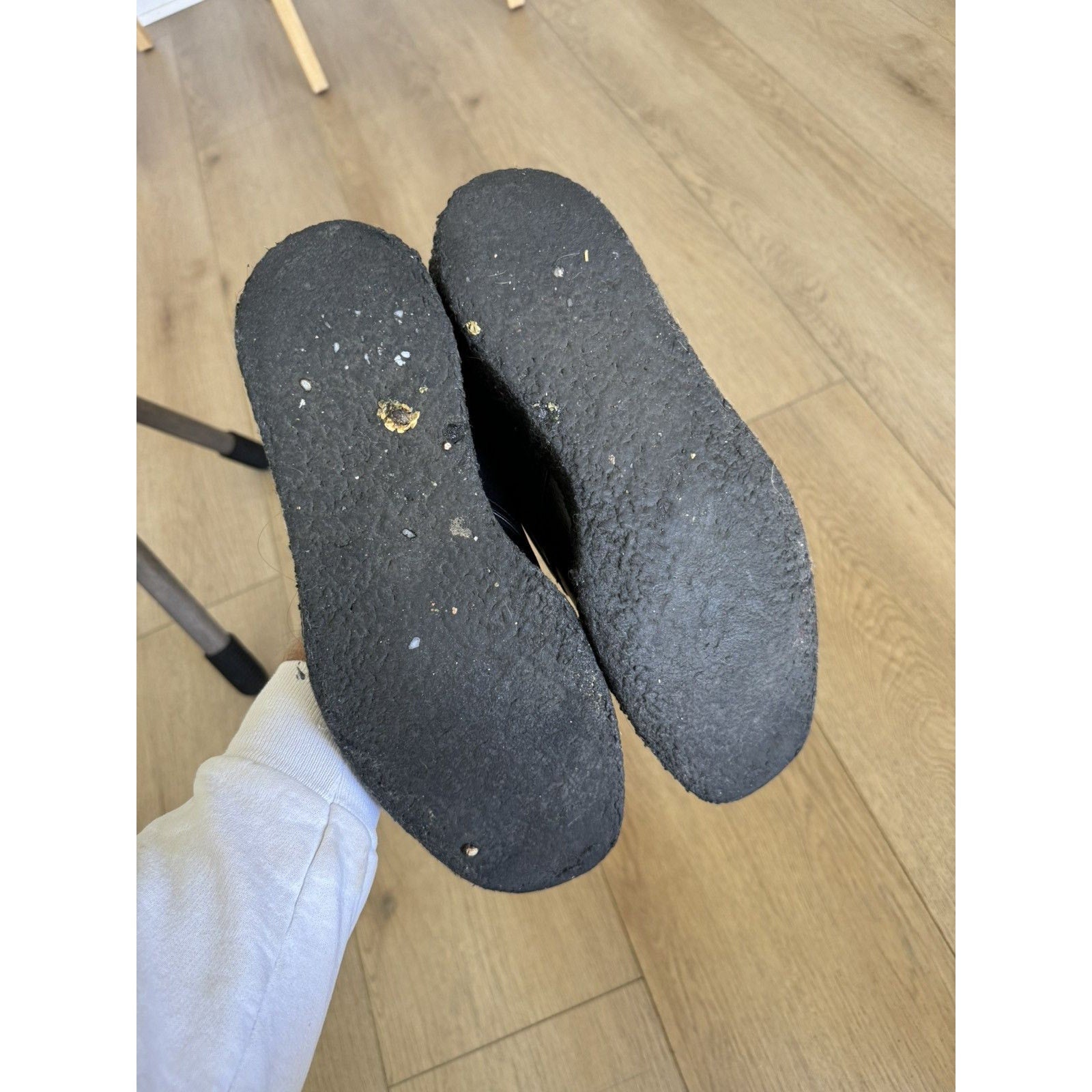 Saint Laurent Hedi Leather Creepers 42