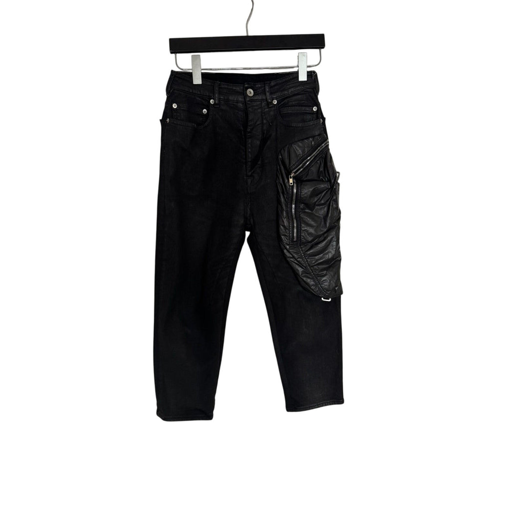 Rick Owens 3/4 Waxed Bladder Pants 29
