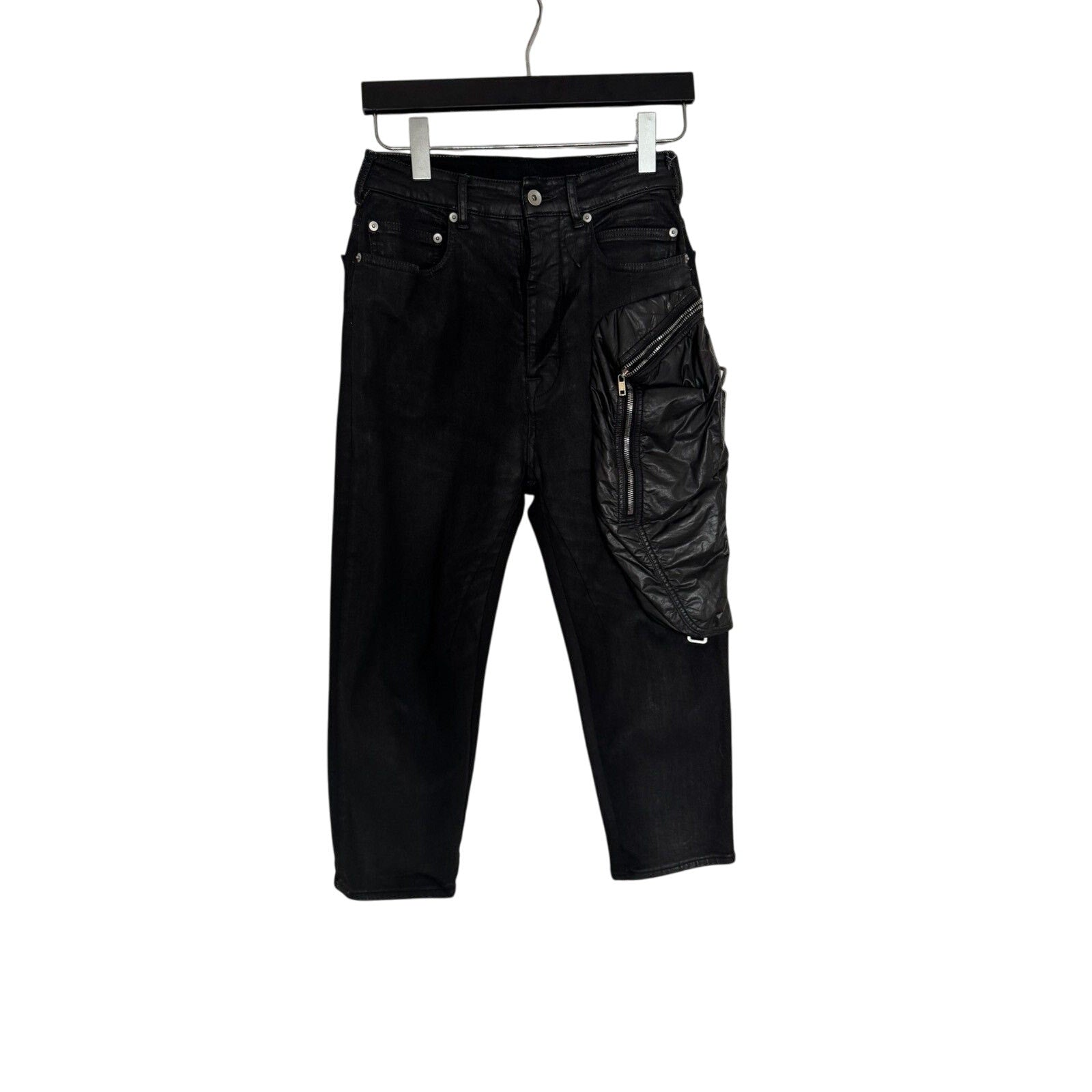Rick Owens 3/4 Waxed Bladder Pants 29