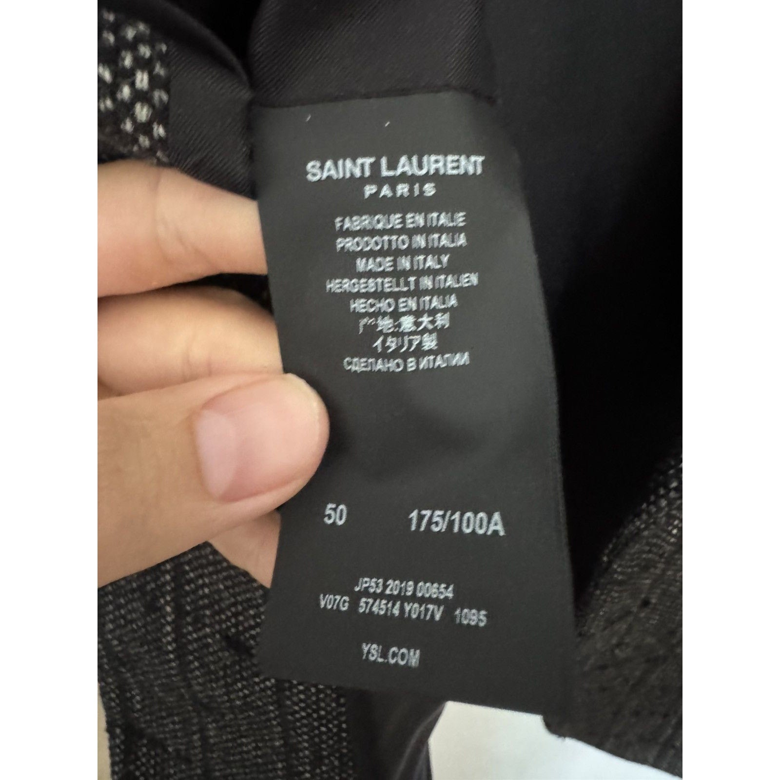 Saint Laurent Wool Tweed blazer 2019